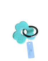 Flower Keyring, Pretty Keyring, Feminine Keyring, Chunky Keyring, Resin Keyring, Mint Keyring